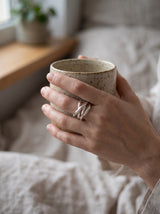 Lifestyle B · Anillo Geométrico Ajustable · Plateado
