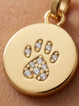 Macro Detail · Colgante Pata de Gato · Dorado