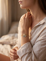 Lifestyle B · Pulseras Sol y Luna · Dorado